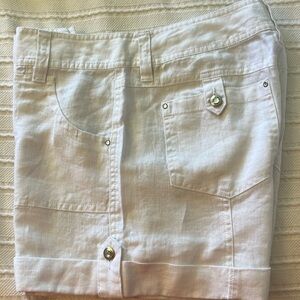 Inc linen shorts